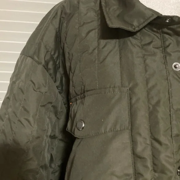 EC IZOD Quilted Pattern Shade of Olive Jacket Plus Size 3XL/3TG - Picture 8 of 14